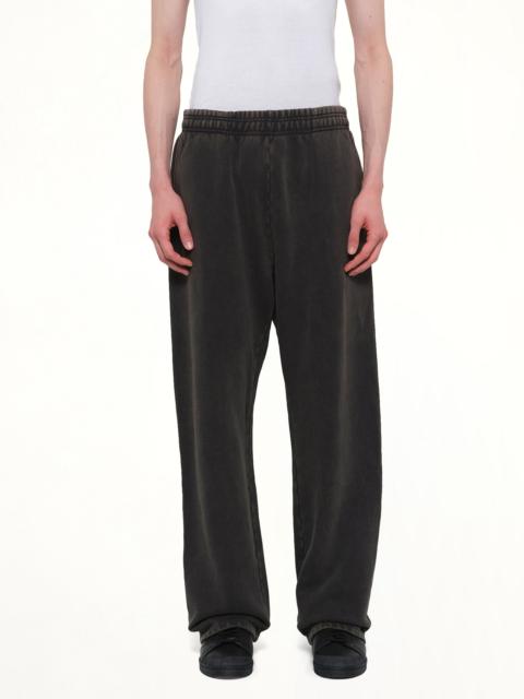 entire studios Straight Leg Sweatpant in Washed Black