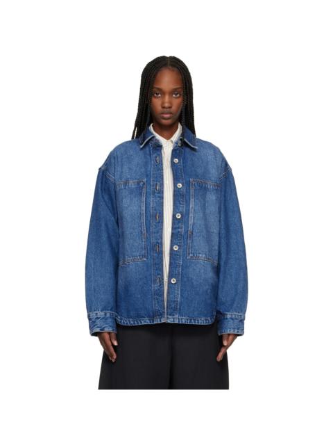 Studio Nicholson Blue Paso Denim Shirt