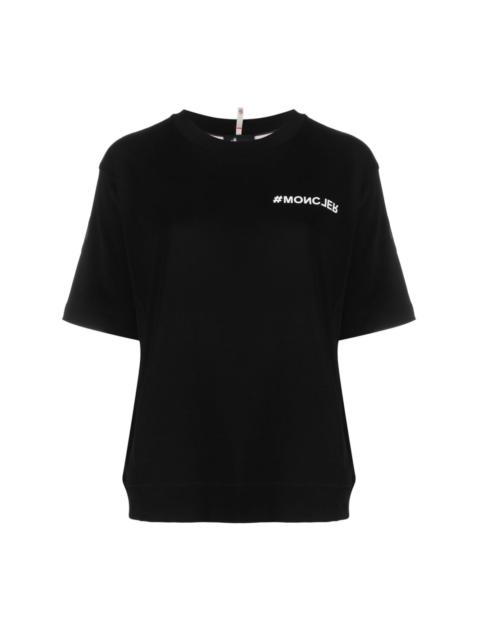 Moncler Grenoble Mountain logo-print cotton T-Shirt