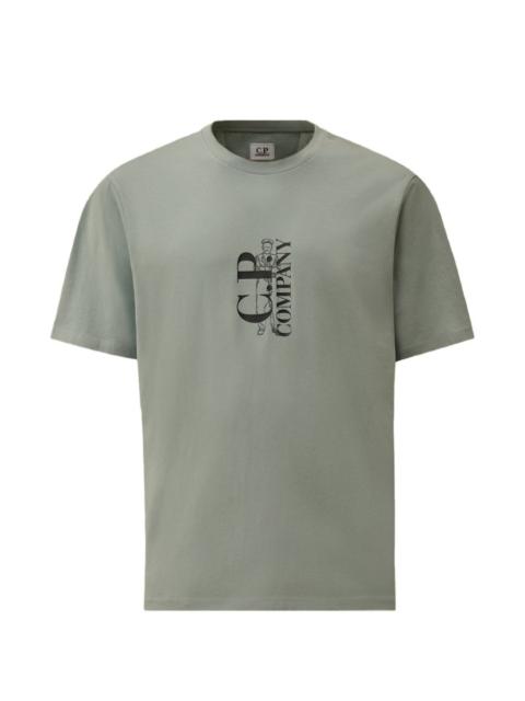 C.P. Company 30/1 graphic-print cotton T-shirt