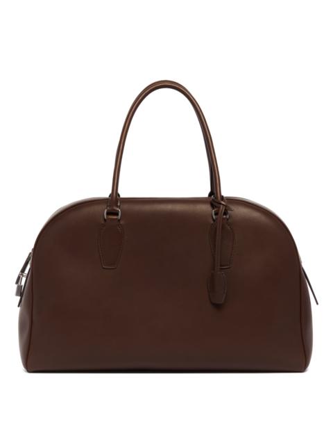 Brown India 15.75 Leather Bag
