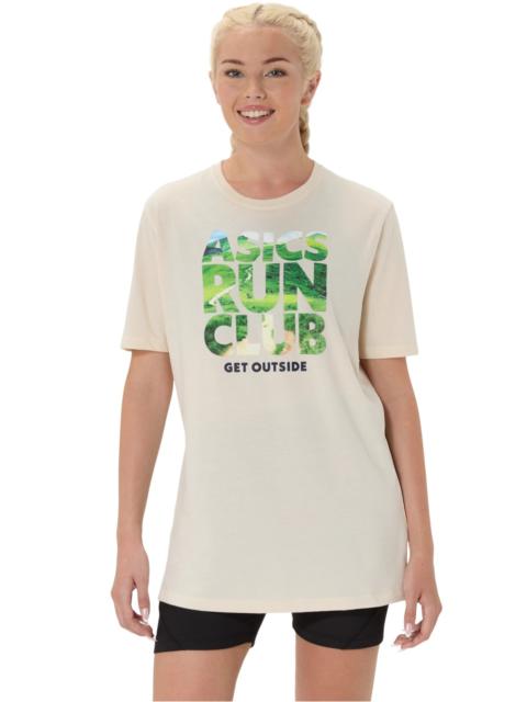 Asics UNISEX ASICS RUN OUTSIDE CLUB SHORT SLEEVE TEE