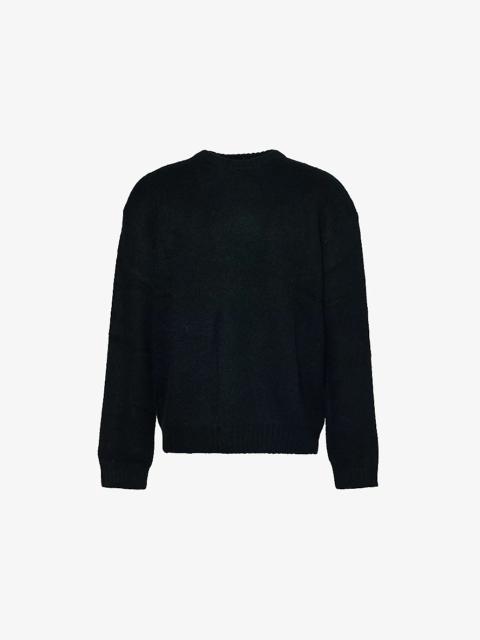 Merton crew-neck relaxed-fit knitted jumper