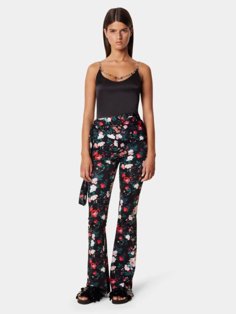 Paco Rabanne FLORAL PRINTED PANTS
