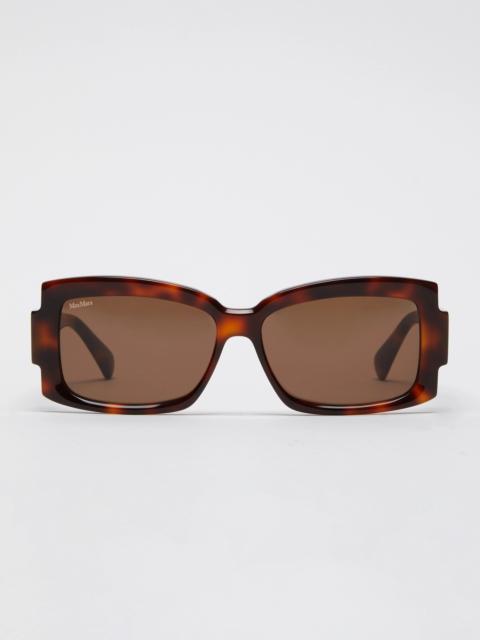 Max Mara Square sunglasses - TAWNY BRONZE BROWN