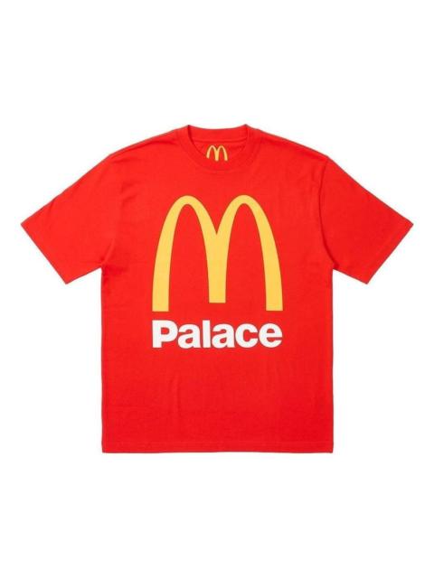 PALACE Palace x McDonald's Logo T-shirt 'Red' P25TS339