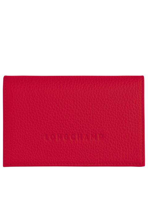 Longchamp Le Foulonné Card holder Love - Leather