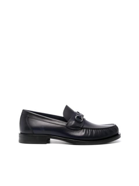 Gancini-plaque loafers