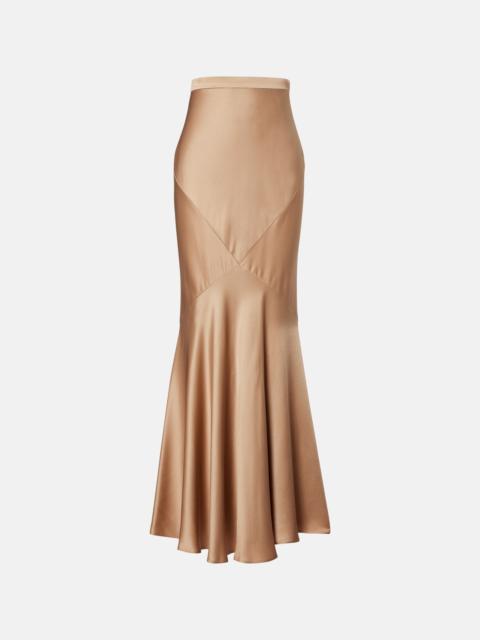 Max Mara Satin maxi skirt