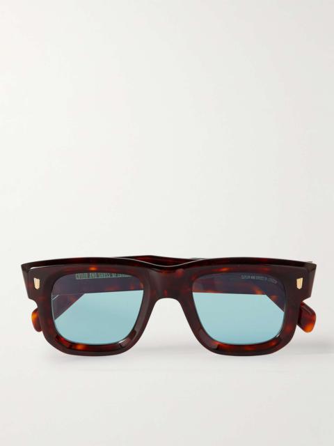 CUTLER AND GROSS 1402 D-Frame Tortoiseshell Acetate Sunglasses
