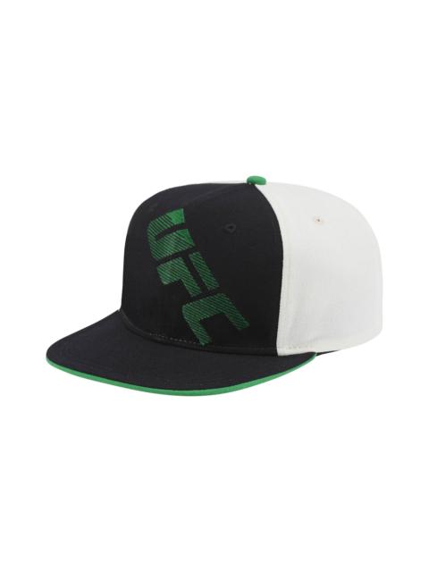 Reebok UFC Flat Brim Snapback Hat "Black / Green / Cream" VX22Z BKG UUFC