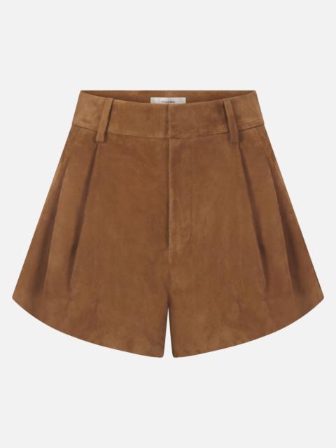 FRAME The Suede Slant Short