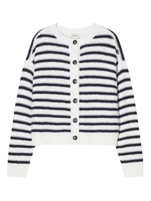 CLOSED striped button-up cardigan