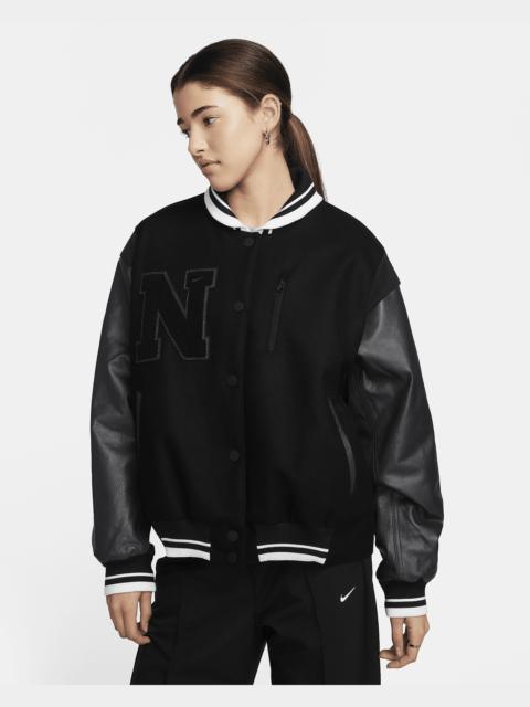 Nike Sportswear Women's Oversized Wool Destroyer Jacket