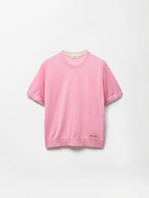 VERSACE Wool Knit T-Shirt