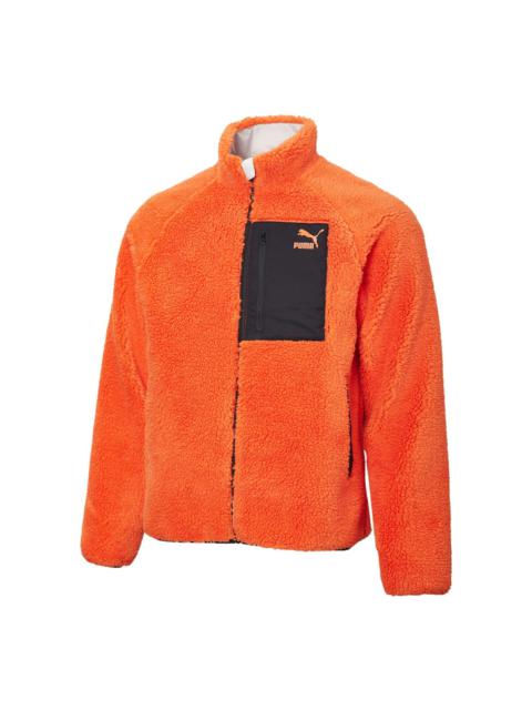 PUMA PUMA Iconic MCS Reversible Track Jacket 'Orange Black White' 530028-51