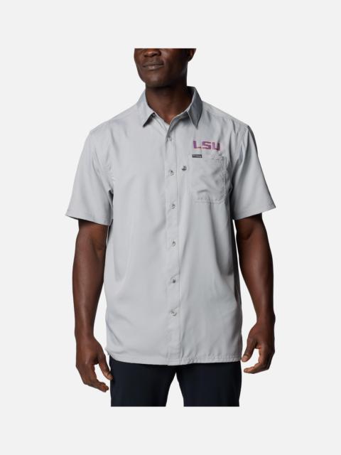 Columbia Men's Collegiate PFG Slack Tide Camp Shirt - LSU