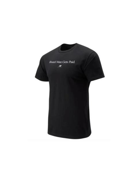 New Balance New Balance Kawhi Leonard Board Man Gets Paid Tee Black