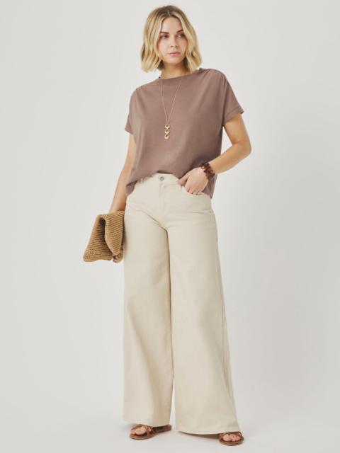 Splendid Rebecca Shirred Tee