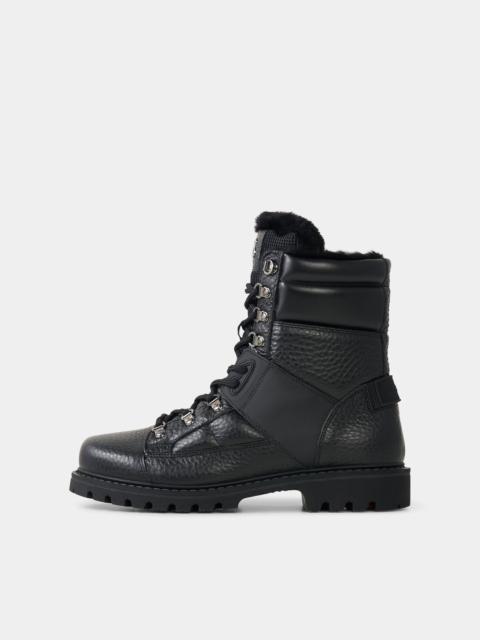 BOGNER Lace-up boots Helsinki with spikes in Black