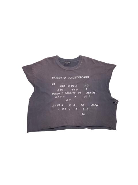 VOICE THROWER CUT-OFF T-SHIRT