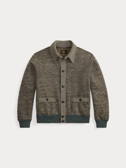 RRL by Ralph Lauren Heathered Cotton-Blend Cardigan
