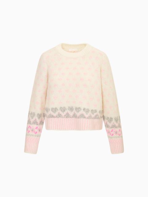 LoveShackFancy Re-Edition Rosie Alpaca-Blend Pullover