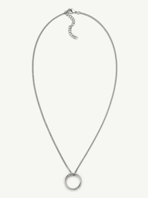 MM6 Maison Margiela Minimal logo necklace
