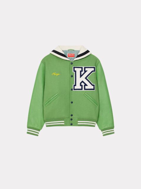 KENZO 'Sailor Varsity' wool and leather jacket