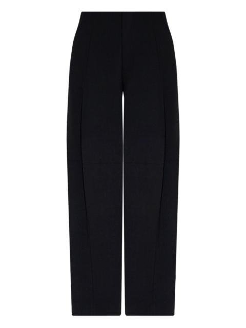 Victoria Beckham pleated side-pocket trousers