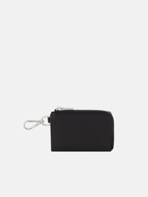 Vince Nappa Leather Zip-Top Cardholder