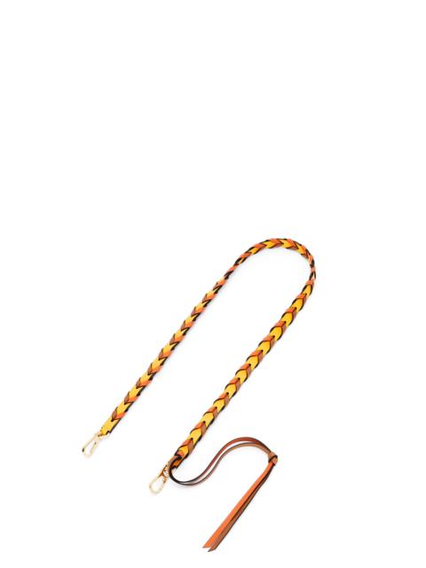 Loewe Braided thin strap in classic calfskin