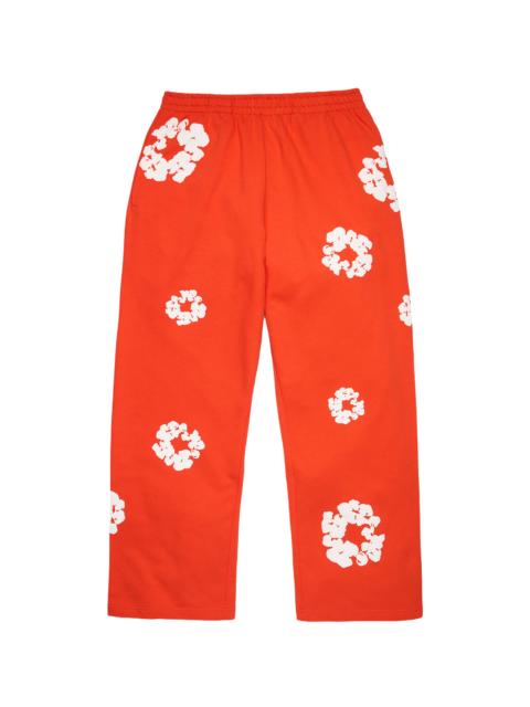 DENIM TEARS Cotton Wreath Baggy Sweatpants "Dark Orange" DT619