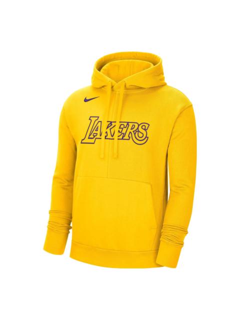 Nike Nike Lakers Hoodie 'Yellow' DR9315-728