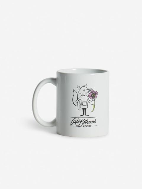 Maison Kitsuné CAFE KITSUNE SINGAPORE MUG