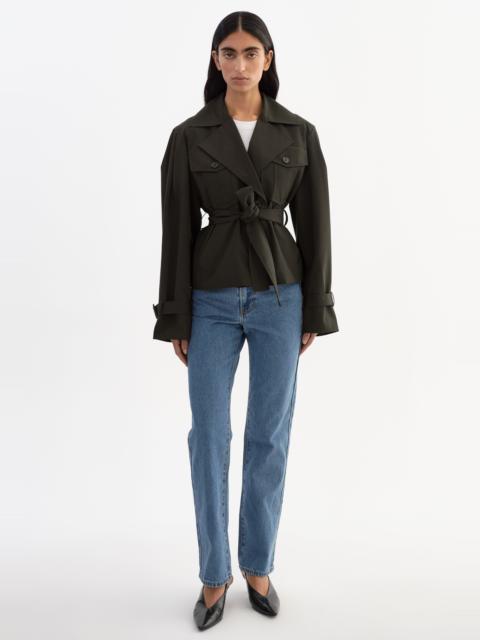 LAMARQUE QUINN | Cropped Trench Coat