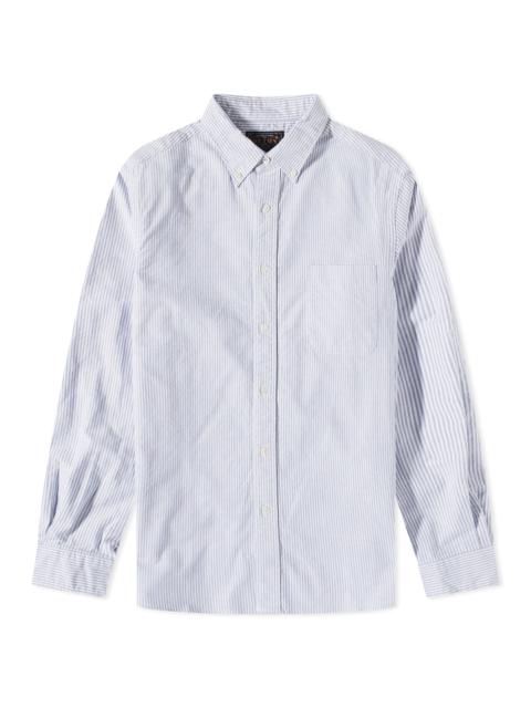 Beams Plus Candy Stripe Oxford Shirt