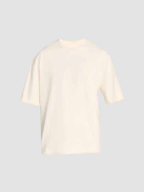 AMIRI Men's Grad MA Check Patch Skate T-Shirt - Ivory