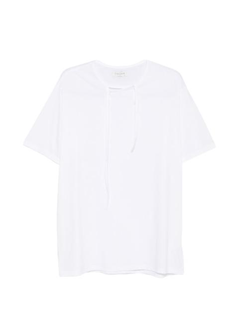 Yohji Yamamoto tie detail T-shirt