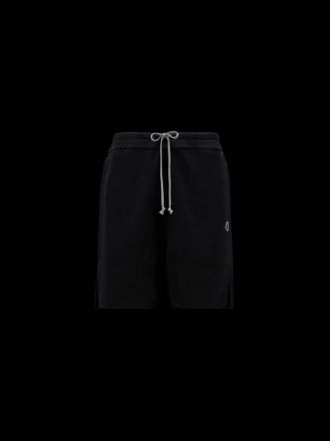 Moncler Cotton Jersey Shorts
