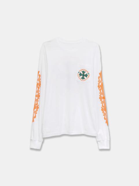 Chrome Hearts Miami White Aqua Orange Basel Longsleeve