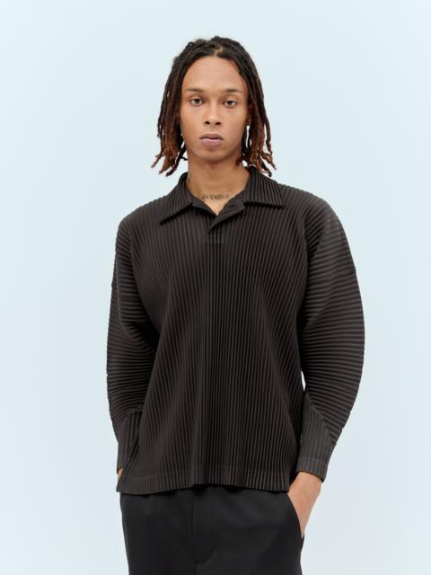 ISSEY MIYAKE Monthly Colors: January Pleated Polo Shirt