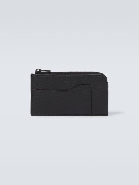 Extra leather card case
