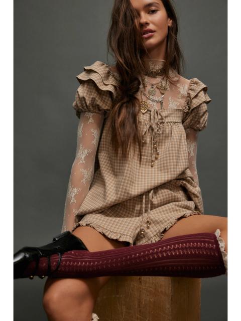 FREE PEOPLE Misty Net Pointelle Tall