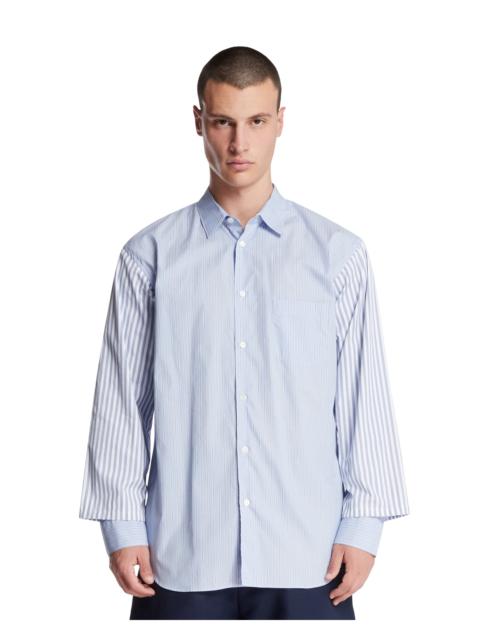 Comme des Garçons SHIRT Light Blue Double-Sleeve Shirt