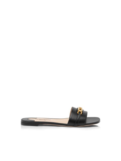 TOM FORD LEATHER WHITNEY SLIDE