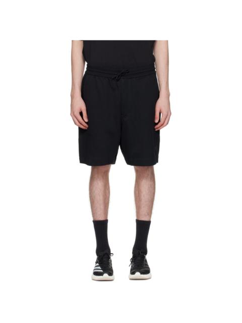 Black Loose-Fit Shorts