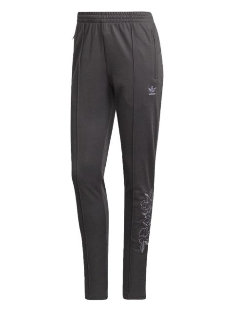 adidas Superstar floral track pants