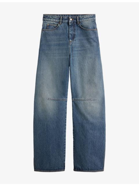 soeur Gaspard Barrel-Leg Denim Jeans