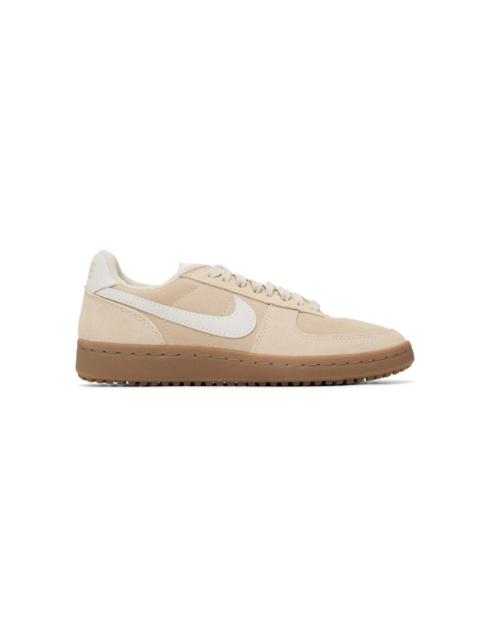 Nike Beige Field General Sneakers